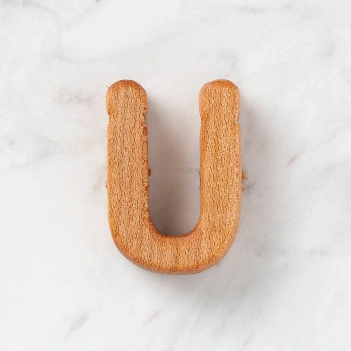 Hobi Baby Organik Ahşap Harf - Ü