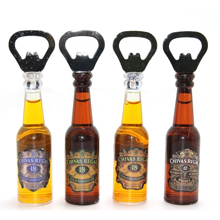 İkonik İçecek Şişesi Tasarımlı Magnetli Şişe Açacağı - Model 4