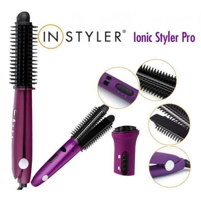 Instyler Ionic Styler - İyonik Şekillendirici Saç Kıvrımlaştırıcı ve Düzleştirici Tarak