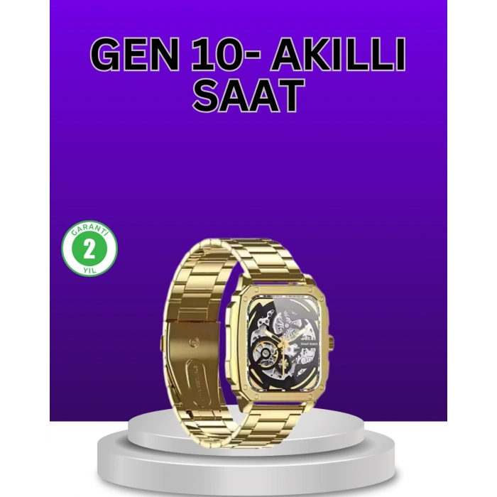 IOS ve Android Uyumlu Akıllı Saat Nabız Uyku Spor Fonksiyonlu