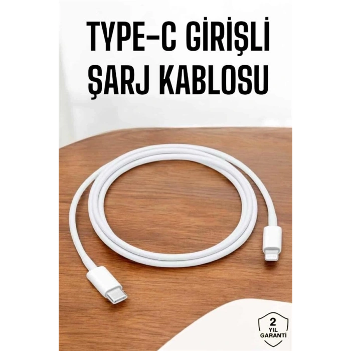 Iphone İOS Uyumlu Hızlı Şarj Kablosu Type C To Lightning 12 13 14 15 Pro Max