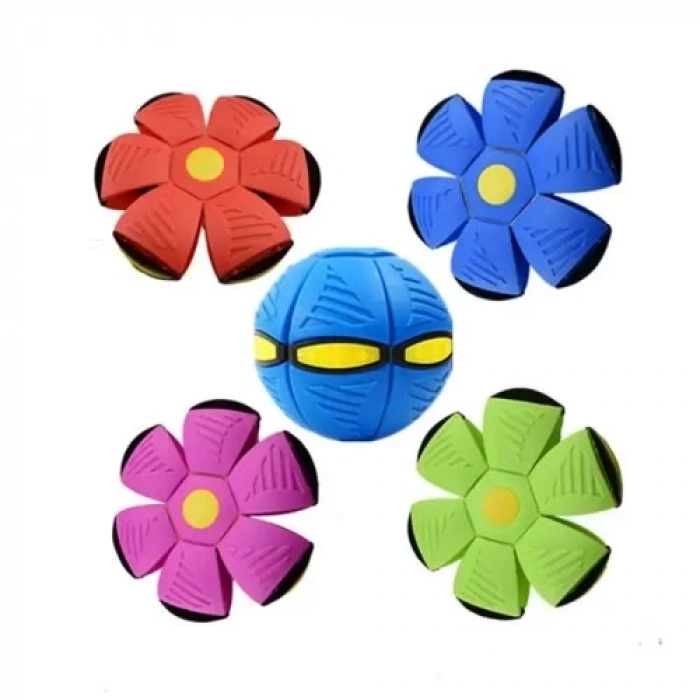 Işıklı Zıplayan Frizbi Evcil Hayvan Topu