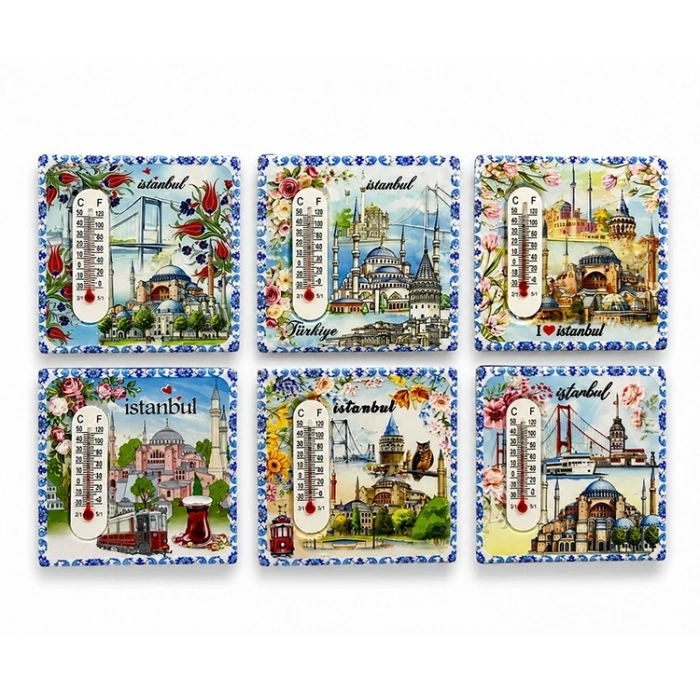İstanbul Temalı Buzdolapı Süsü Magnet Alk5828