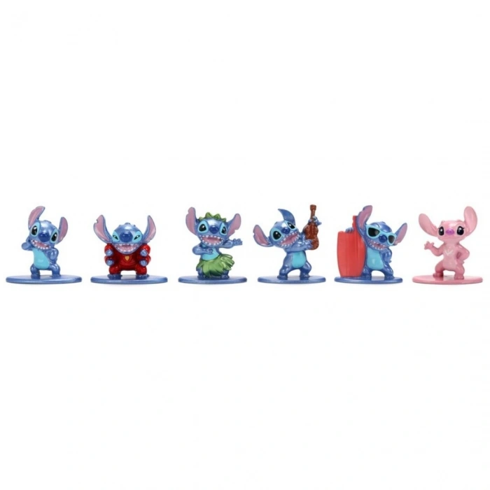 Jada Stitch Nano 6lı Diorama Figür Paketi
