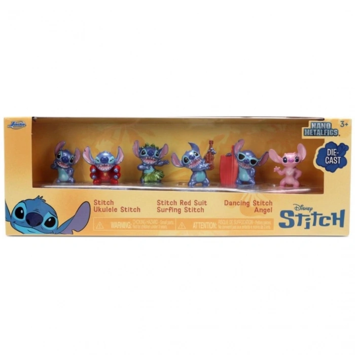 Jada Stitch Nano 6lı Diorama Figür Paketi