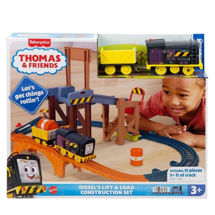 JBW20 Thomas ve Arkadaşları - Dieselin İnşaat Seti - MATTEL.L.JBW20
