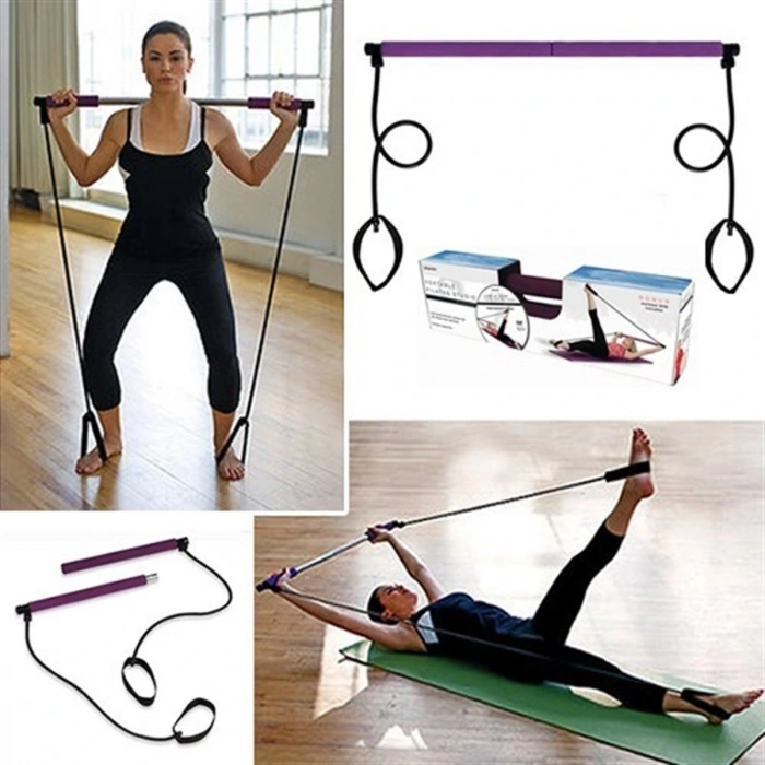 Jimnastik Çubuğu Plates Barı Taşınabilir Spor Ve Egzersiz Aleti (5047)