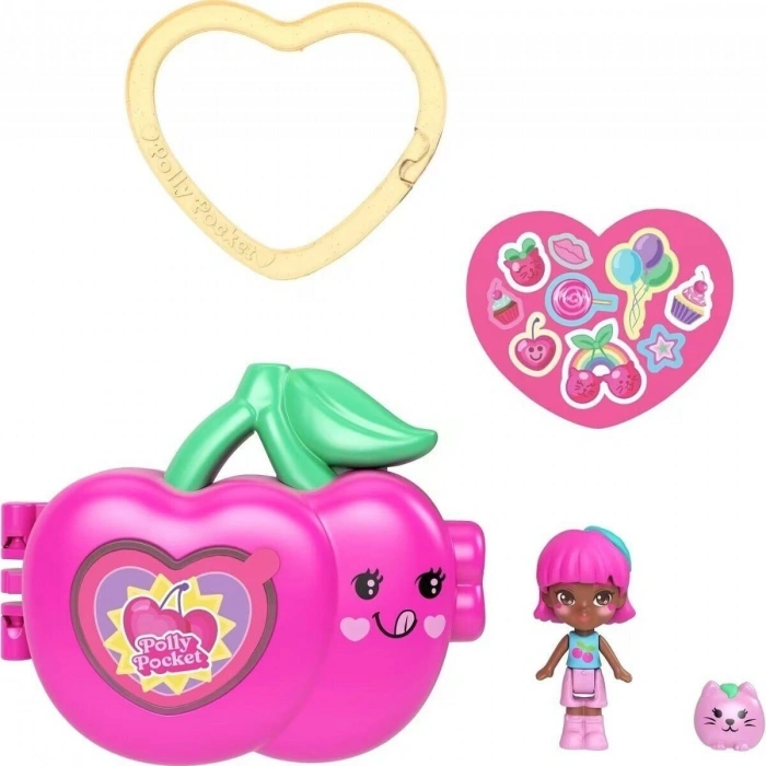 JKC86 Polly Pocket - Meyve Temalı Sürpriz Set