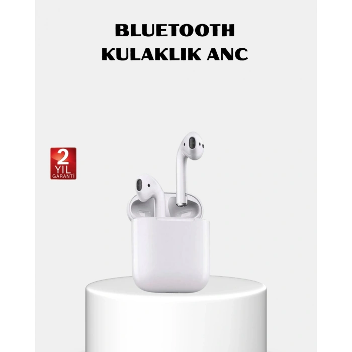 Kablosuz ANC Kulak Üstü Kulaklık – Gürültü Engelleme, Mikrofonlu