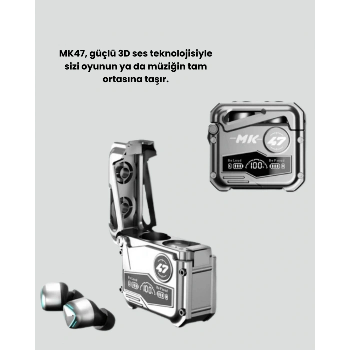 Kablosuz Kulaklık – 3D Ses ve Gürültü Engelleme