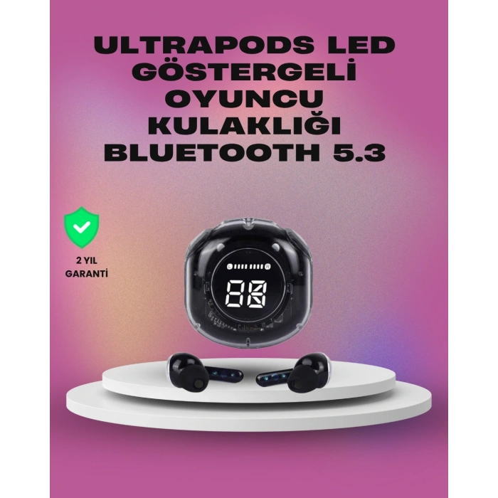 Kablosuz Şarj Destekli Hafif ve Güçlü Kulaklık