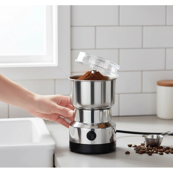 Kahve ve Baharat Öğütücü Ayarlanabilir Öğütme Kapasiteli