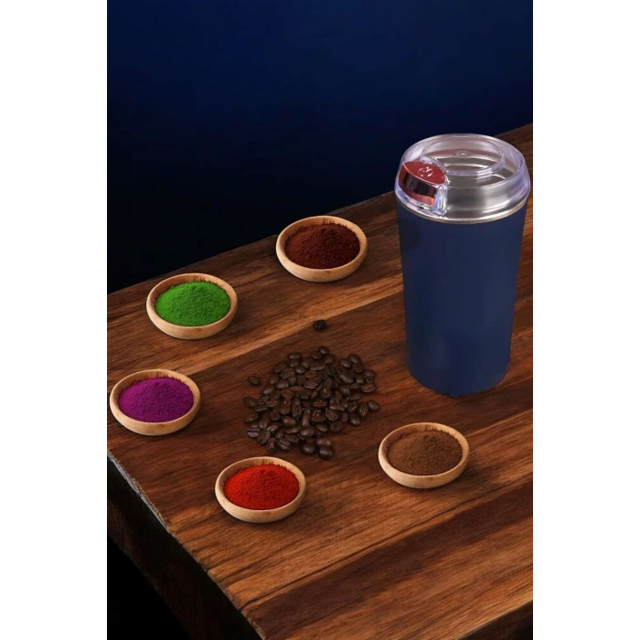 Kahve Ve Baharat Öğütücü Dayanıklı Paslanmaz Çelik Kolay Kullanım