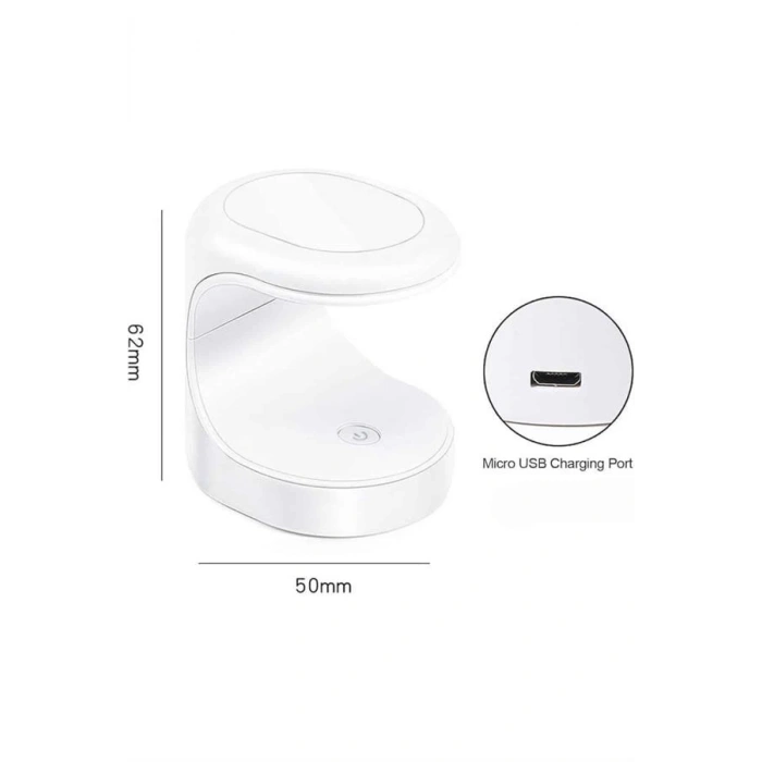 Kalıcı Oje Kurutucu Mini UV Işınlı Taşınabilir Hızlı ve Pratik Oje Kurutucu