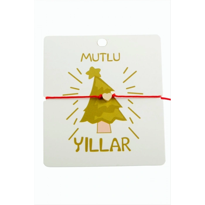 Kalp Yılbaşı Bilekliği