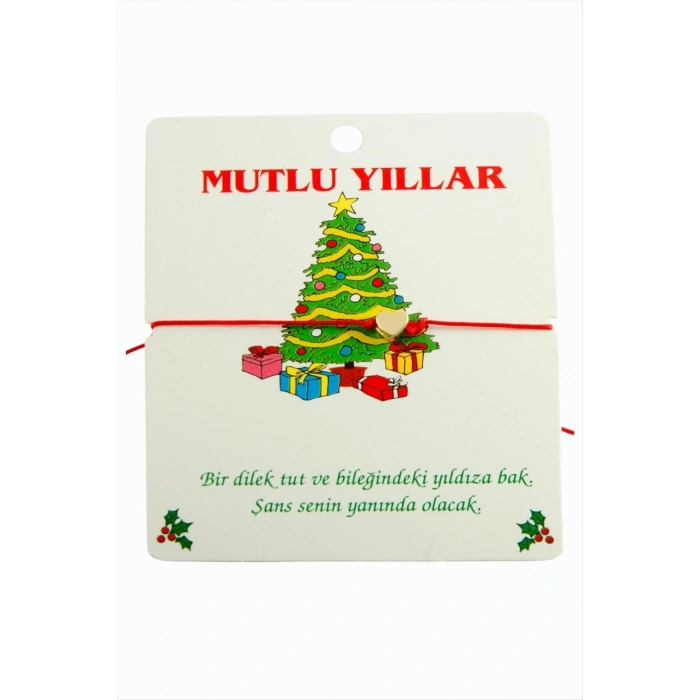 Kalp Yılbaşı Bilekliği