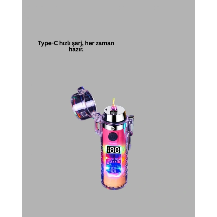 Kamp ve Outdoor İçin Çok Amaçlı lı Elektronik Çakmak