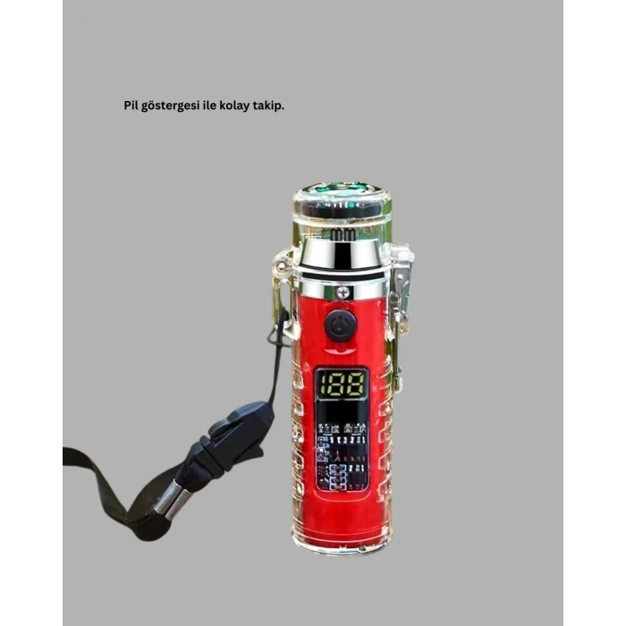 Kamp ve Outdoor İçin Çok Amaçlı lı Elektronik Çakmak