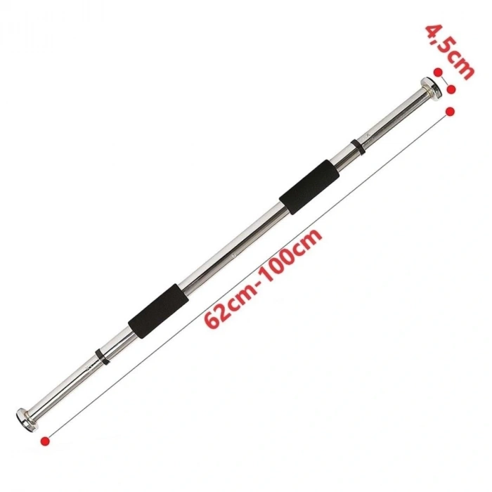 Kapı veya Koridora Takılıp Ayarlanabilen Demiri Barfiks Aleti Kapı Barfiksi (5047)