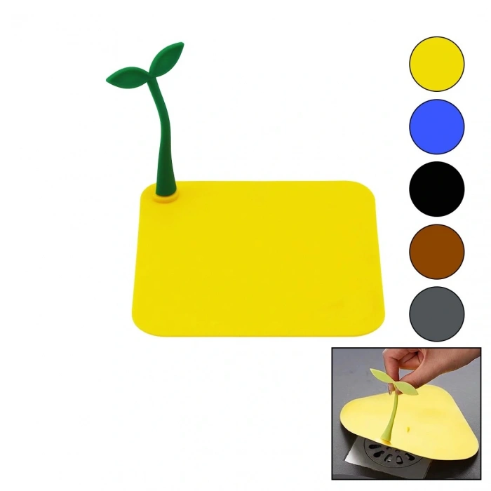 KAREGİDER KAPAK - SİLİKONSÜZGEÇ KOKU ÖNLEYİCİ RENKLİ MATÇİÇEK MODELİ TUTMA SAPLIBRKT-217927 (5047)