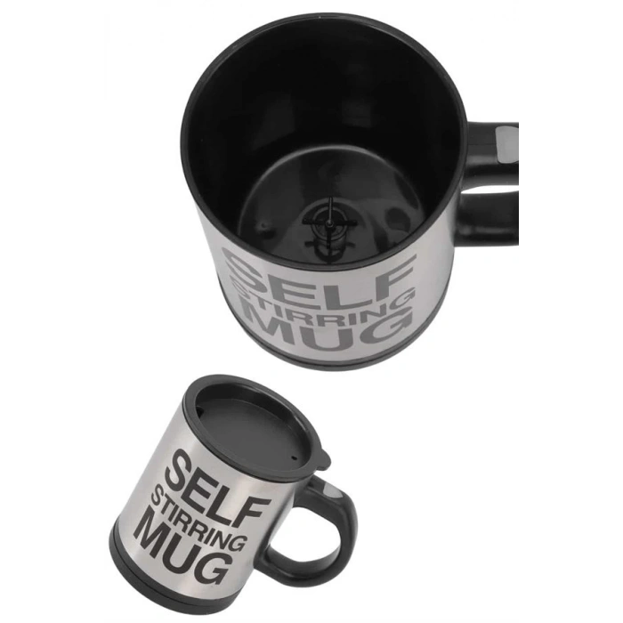 Karıştırıcı Özellikli Mikser Kupa Bardak Kompakt Taşınabilir Mug