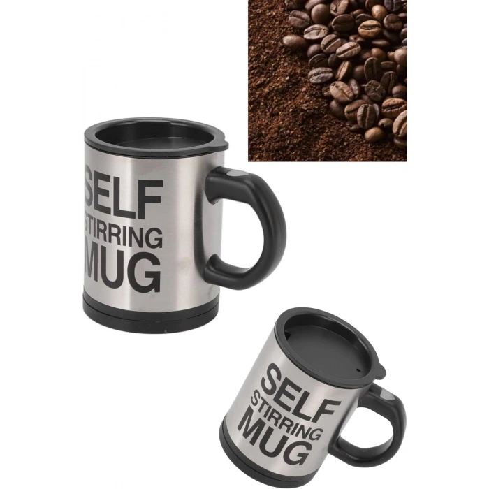 Karıştırıcı Özellikli Mikser Kupa Bardak Termos Bardak