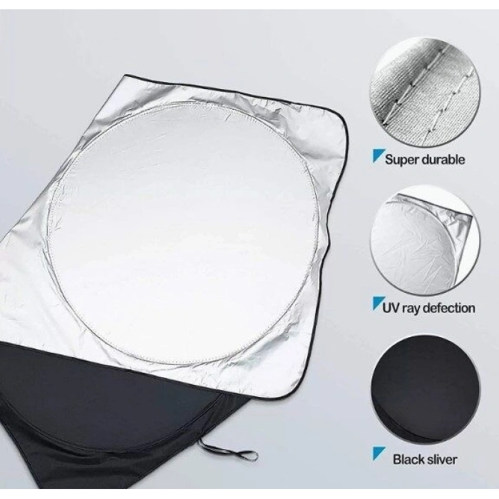 Katlanabilir Araç Ön Cam Güneşliği 150x70 cm