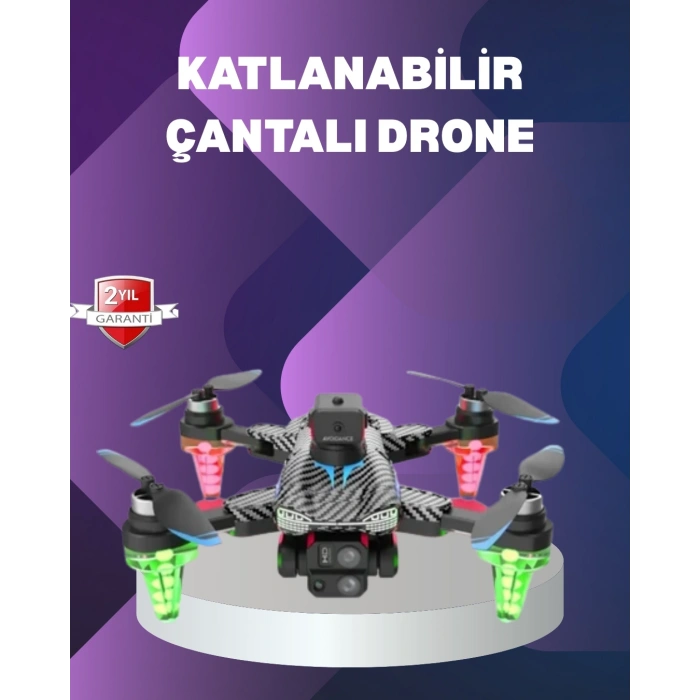 Katlanabilir Drone 1080P Kamera Full HD Çekim Hafif ve Taşınabilir