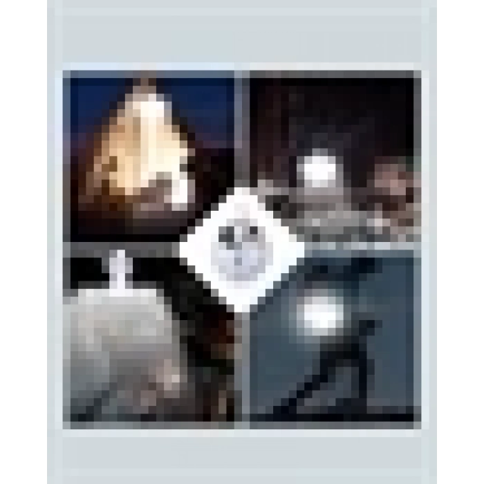 Katlanabilir Güneş Enerjili LED Kamp Lambası USB Şarjlı