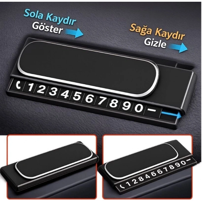 Kayar Kapaklı Torpido Üstü Fosforlu Numaratör