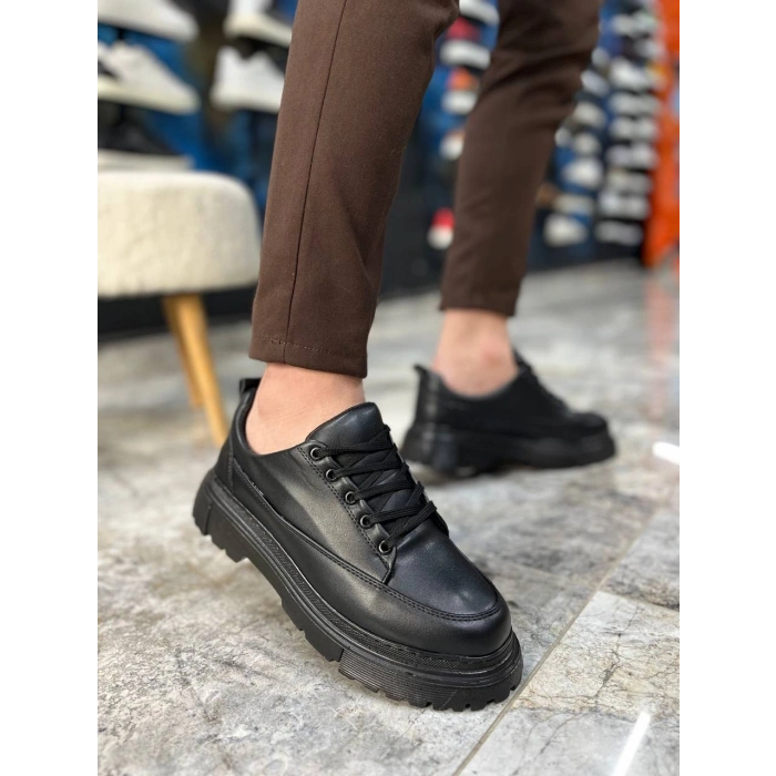 KB-702 Kuback Kömür Cilt Günlük Erkek Ayakkabı