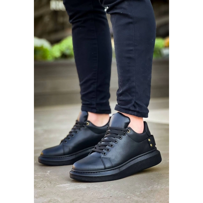 KB047  Kuback Kömür Cilt Günlük Erkek  Ayakkabı