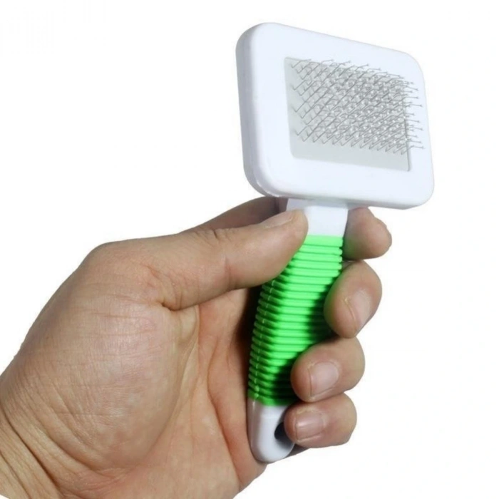 Kedi Köpek Telli Küçük Boy Tüy Bakım Seti Evcil Hayvan Tarama Fırçası (5047)