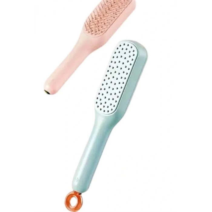 Kendi kendini Temizleyebilen Hijyenik Saç Fırçası Anti-Statik Teknolojisi