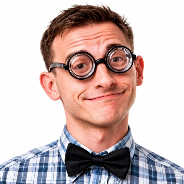 Komik Şişe Altlığı Gözlük - Absürt Şişe Dibi Tabanlı Komik Gözlük