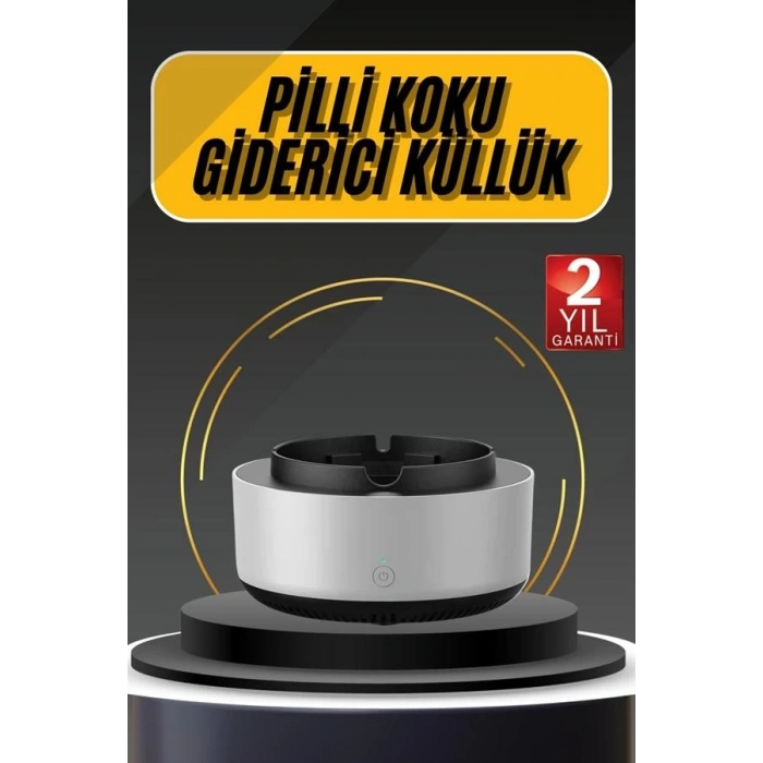 Kül Tablası Hava Temizleyici Araç Akıllı Küllük Duman Temizleyici