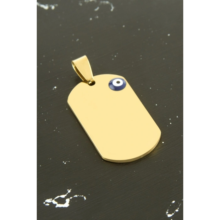 Künye Çelik Kolye Ucu 2*3,5 cm