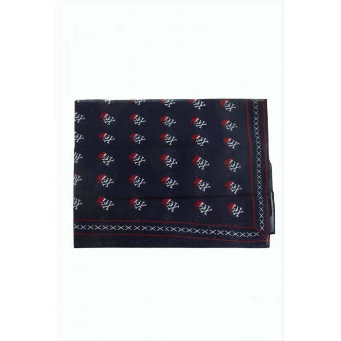 Kuru Kafa Desenli Bandana 50*50
