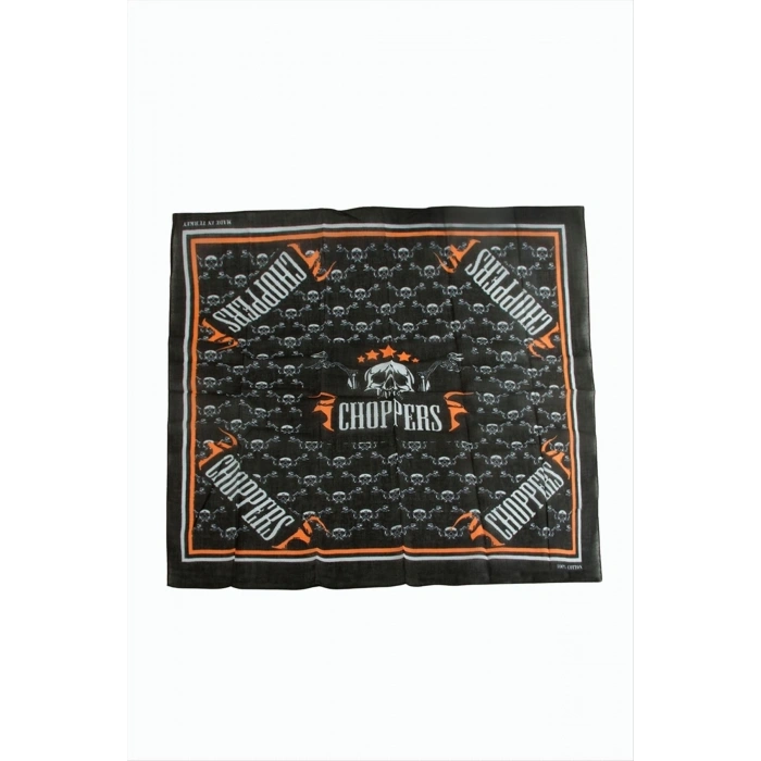 Kuru Kafa Desenli Bandana 50*50
