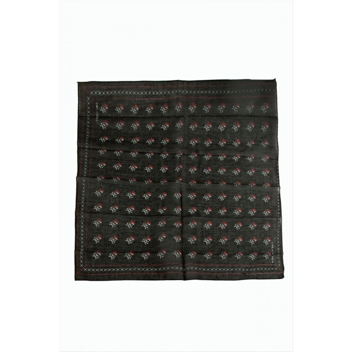 Kuru Kafa Desenli Bandana 50*50