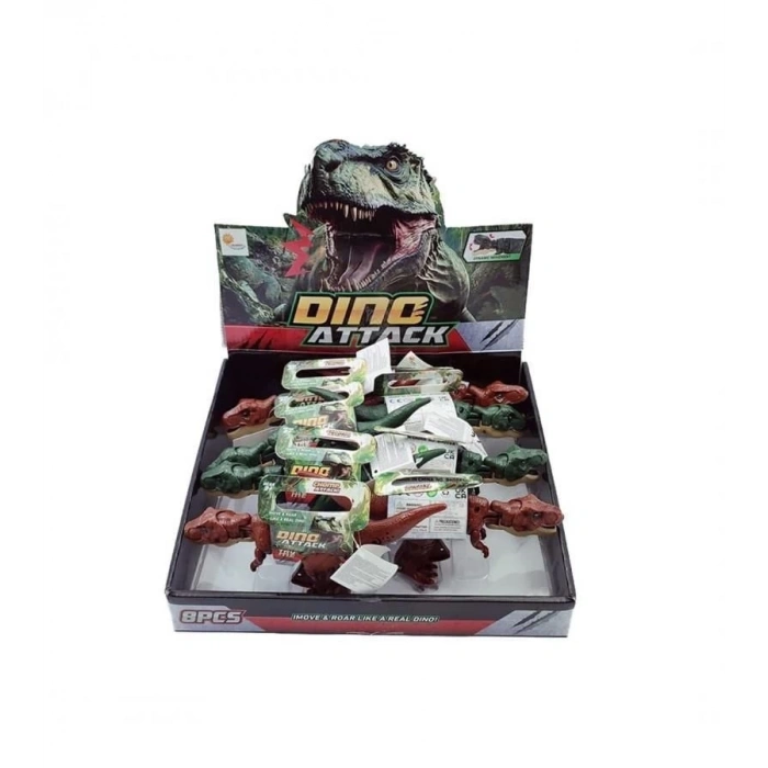 KUTUDA  SESLİ IŞIKLI DİNOZOR - 1 Adet Stokta Olan Gönderilir