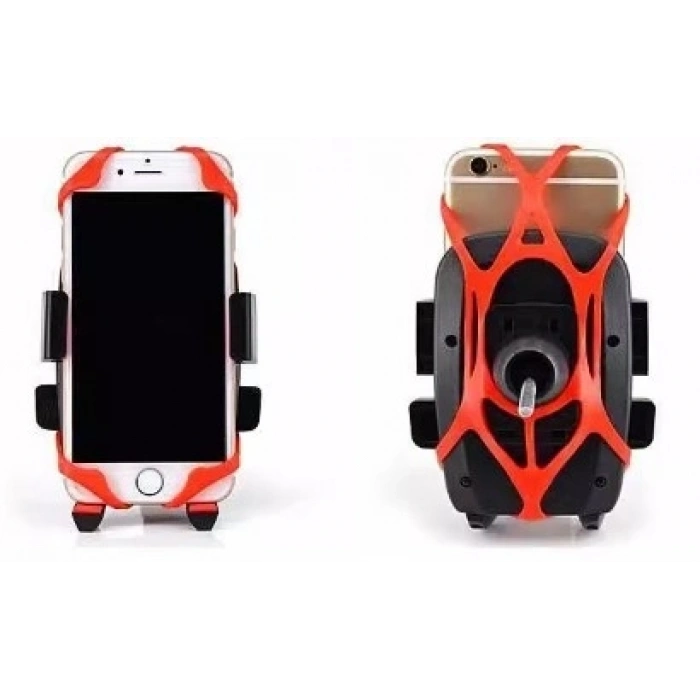 Lastik Destekli Standlı Bisiklet Telefon Tutucu Bx40