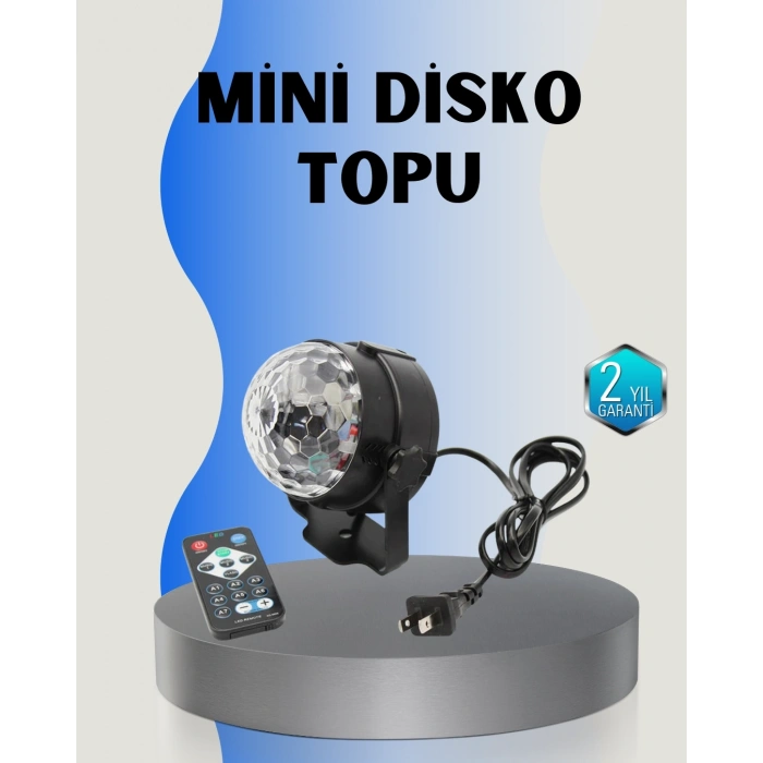 LED Disko Topu Sahne Parti Aydınlatma