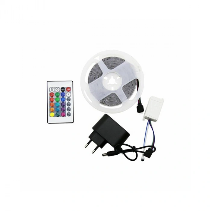 LED RGB KUMANDALI ŞERİT LED 5MT (5047)