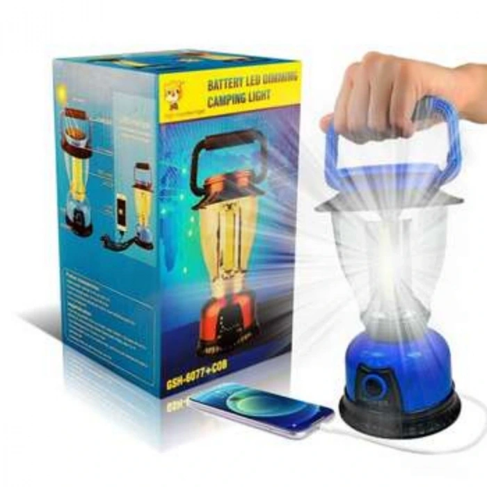 Ledli Kamp Lambası Pilli Ayarlı LED Işıldak Aydınlatma (5047)