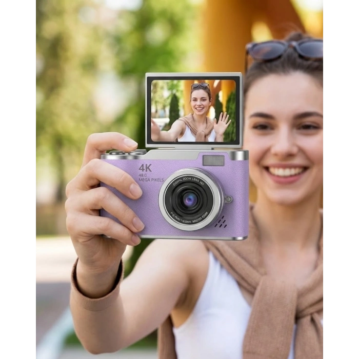 LK007 FOTOĞRAF MAKİNESİ MOR