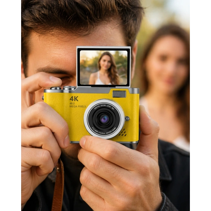 LK007 FOTOĞRAF MAKİNESİ SARI