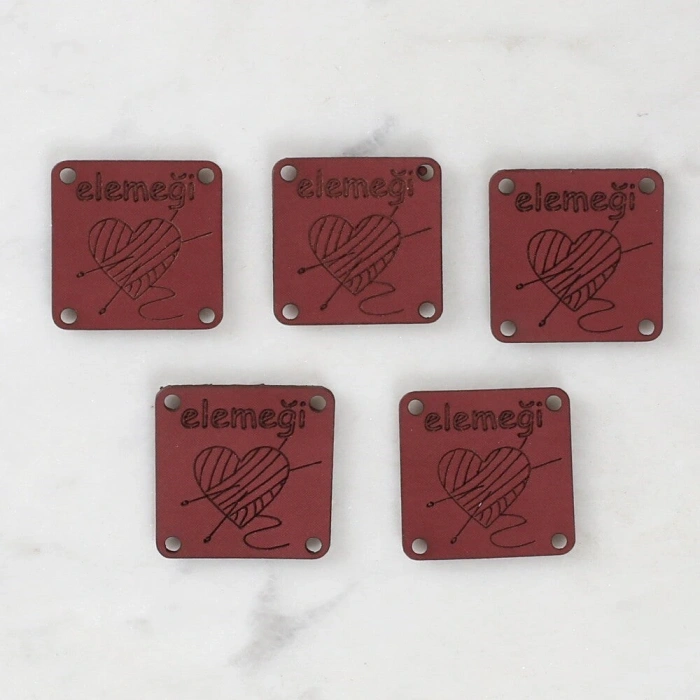 Loren Crafts Elemeği Deri Arma 5 Adet - 1570