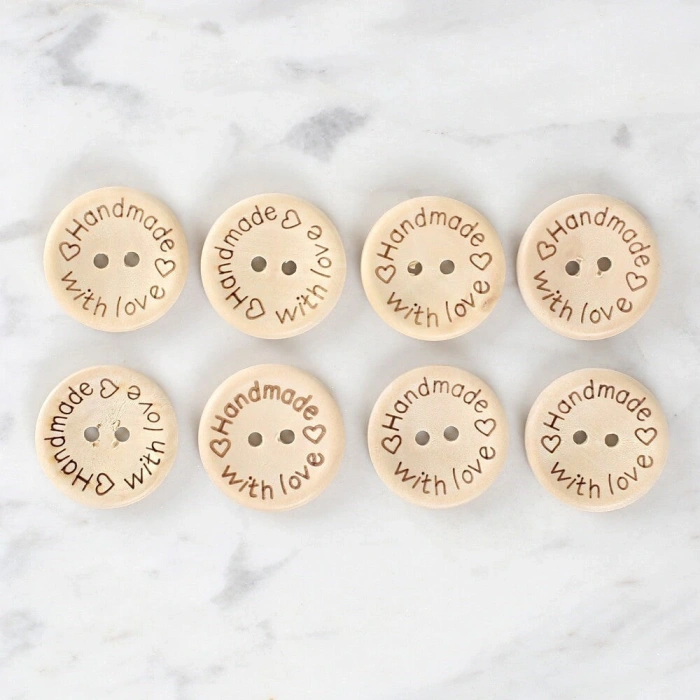 Loren Crafts Handmade 8li Düğme - 1616