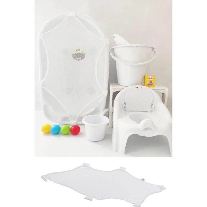 Lüx Küvet Yıkama Filesi, Bebek Banyo Filesi, Bebek Yıkama Filesi (tüm Küvetlere Uyumludur )